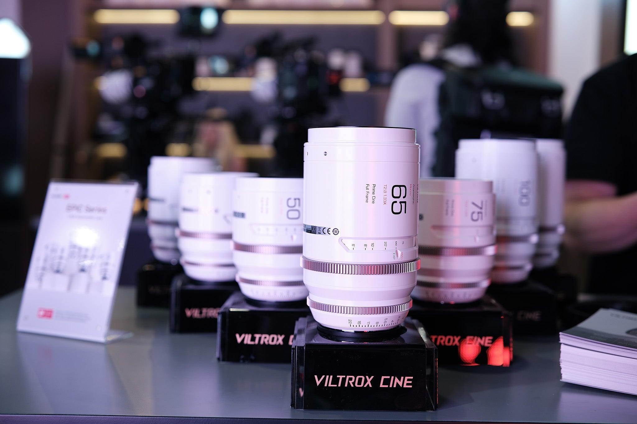 Viltrox booth raffle winners at NAB 2025