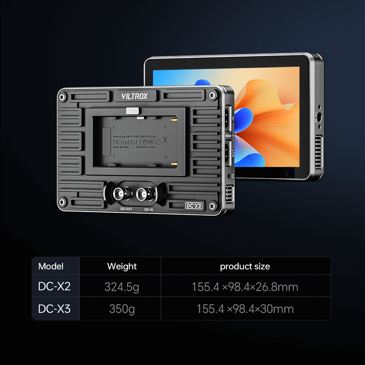 DC-X Durable and Portable Aluminum Alloy Compact Body
